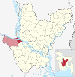 Location of Goalanda