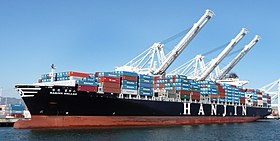 illustration de Hanjin Shipping