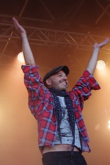 Jan Plewka of Selig at Jübek Open Air 2013