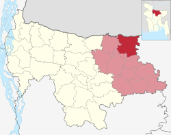 Location of Kalmakanda