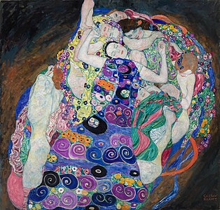 The Maiden, by Gustav Klimt
