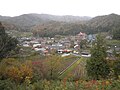 小町公園から見た「五十河」