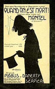 Montel : Quand on est mort (1912)[8]