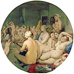 Jean Auguste Dominique Ingres: The Turkish Bath, 1862 (Louvre, Paris)