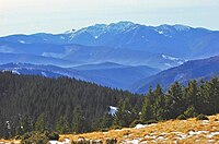 Maramureș. Mountains in the north of Romania and the west of Ukraine