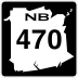 Route 470 marker