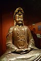 A Ming Dynasty statue of Buddhist deity, Guanyin.