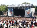 26 juillet 2009 C'est la saison des festivals : aujourd'hui, dernier jour du Paléo.