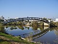 Bridge over Yarkon river Tel Aviv