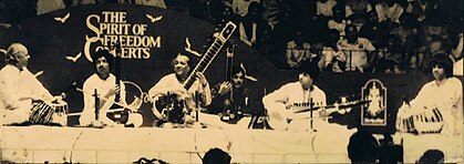 Ravi Shankar with Allarakha & Zakir Hussain & Partho Sarothy