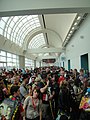 Image 9Comic-Con crowd inside the second floor of the convention center in 2011 waiting for the exhibition hall to open (from San Diego Comic-Con)