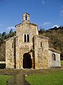 Church of San Salvador de Valdediós. IXth century. Villaviciosa,Asturias, Spain.