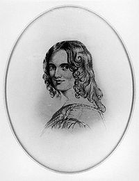 Sketch of Sarah, a copy of a now lost 1834 sketch by Margaret Gillies