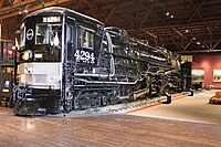 SP 4294 "cab-forward" locomotive