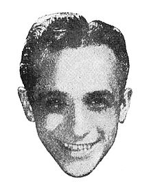 Sunny Skylar in a 1944 advertisement