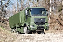 MAN camion porteur 6x6