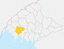 Location of Tongrim County