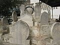 Calligraphy on graves