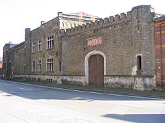 Façade de l'usine Impéria à Nessonvaux