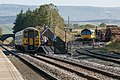 158903 at Ribblehead with a service from Leeds to Carlisle