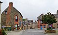 Le centre du bourg d'Essé.