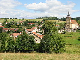 A general view of Entre-deux-Eaux