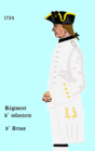 Régiment d’Artois de 1734 à 1762