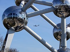 Atomium, avril 2022