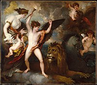 Omnia Vincit Amor (1809) by Benjamin West