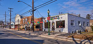 Berwyn Rd. in the Berwyn neighborhood