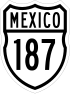 Federal Highway 187 shield