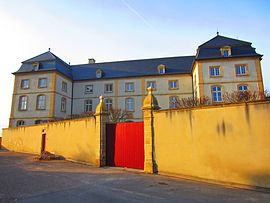 The chateau in Berg-sur-Moselle