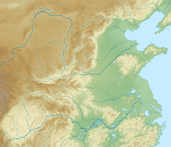 太行山在中国北部的位置