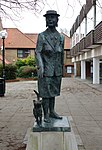 Dorothy Sayers på Newland Street i Witham, Storbritannien