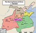 Image 64The Warring States, c. 260 BC (from History of China)