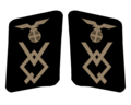 Førergardens kragespeil (collar patches)