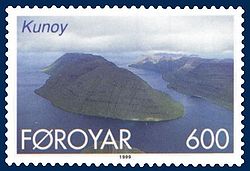 Stamp FR 352 of Postverk Føroya (issued: 25 May 1999; photo: Per á Hædd)