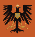 Flag of the Principality of Albania that was once in the possession of Italian diplomat Baron Carlo Aliotti.