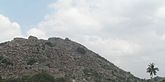 View of Gingee Fort(Queens) from the ground