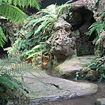 Dewstow House, grottoes and garden