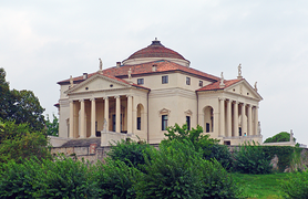 Villa Capra, dite la Rotonda (1566-1571), de Andrea Palladio, Vicence.