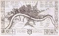 Image 43Richard Blome's map of London (1673). The development of the West End had recently begun to accelerate. (from History of London)