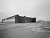 The Double Cantilever Hanger at the former Loring Air Force Base