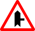 2c) — Junction with a road that does not have priority