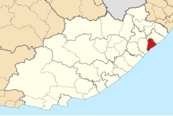 Location in the Eastern Cape