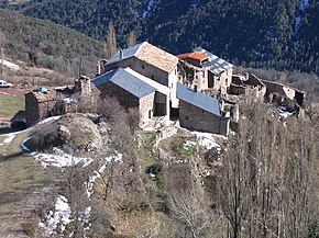 Vista da aldeia de Mencui