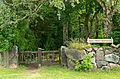 The gate of Mihkel Rand's dendrarium.