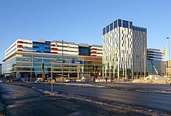 O novo hospital de Solna