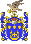 Jastrzębiec VI – coat of arms of Turłaj family (According to Ostrowski)