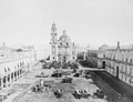 Plaza de Santo Domingo in 1900 by Abel Briquet.